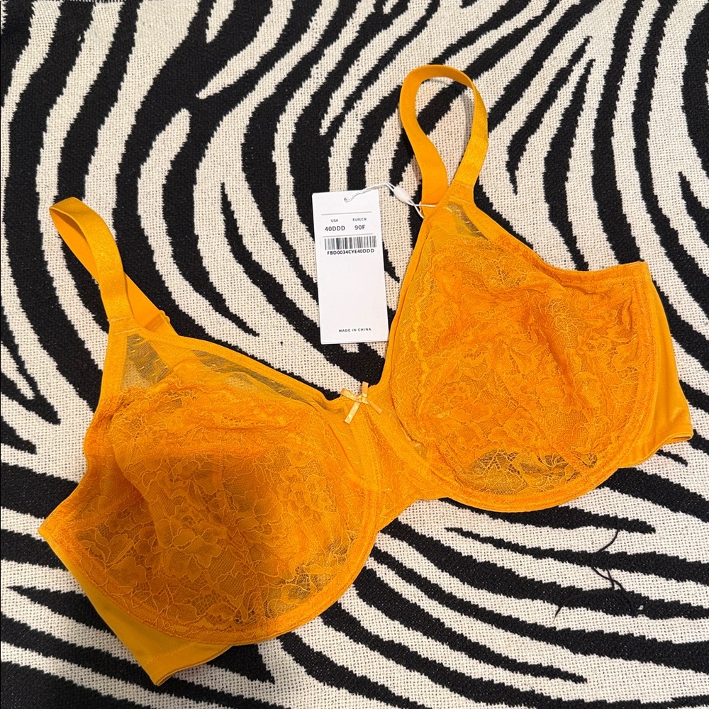 NWT Lace Underwire HSIA Bra 40DDD Optimal Lift Comfortable Breathable No Pads - Picture 5 of 11